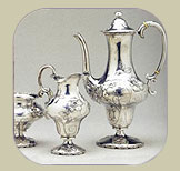 American Silver 3 Piece Coffee Service