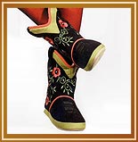 Cora Belle Cowgirl Slipper Boots by CicciaBella