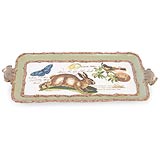 Bunny Handle Hors D`oeuvre Tray by Mud Pie