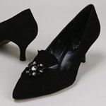 Lulu Guinness Jeweled Pump