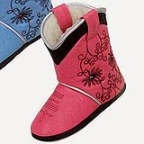 Girls Cadillac Pink Slipper Boot by CicciaBella 
