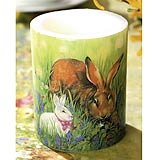 Bunny Friends Decorative Lantern by Boston International