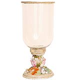 Layla Hurricane Lamp by Ferrare With Company