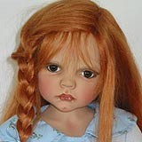 Lizzie Vinyl Doll by Rose Marie Strydom Originals - LIZZIE