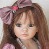 Maya Vinyl Doll by Rose Marie Strydom Originals - MAYA