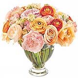Rose and Ranunculus Watergarden Urn by NDI